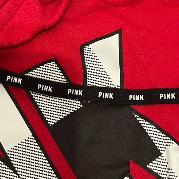 Victoria Secret PINK red hoodie - Picture 4 of 4
